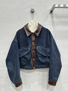 Кожаные Куртки И Дублёнки Женские Prada 10268183