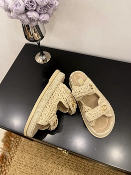 Шлепанцы Женские Chanel 48877