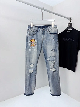 Джинсы Мужские Chrome Hearts 12764076