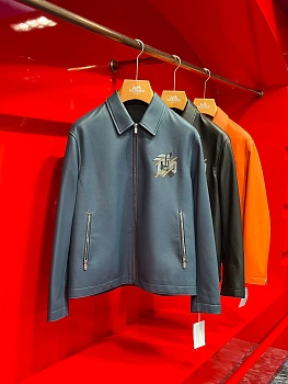 Кожаные Куртки И Дублёнки Мужские Hermes 789961