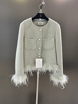 Куртки И Пуховики Женские Chanel 907235