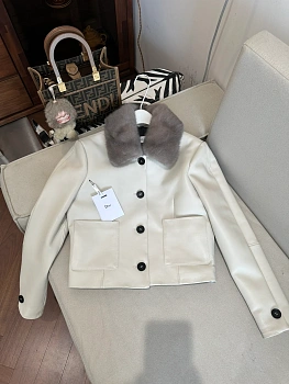 Кожаные Куртки И Дублёнки Женские Christian Dior 2742083