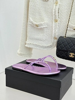 Шлепанцы Женские Chanel 11646707