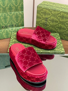 Шлепанцы Женские Gucci 10906