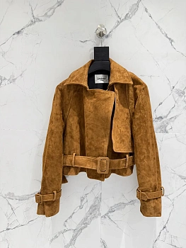 Кожаные Куртки И Дублёнки Женские Saint Laurent 11598164