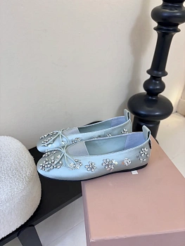 Балетки Женские Miu Miu 732289