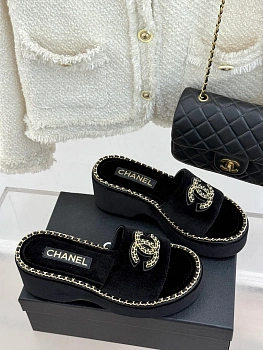 Шлепанцы Женские Chanel 3425648
