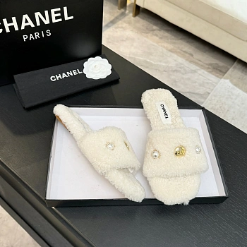 Тапочки Женские Chanel 462748