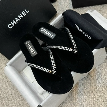 Шлепанцы Женские Chanel 13844