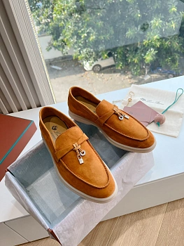 Лоферы И Мокасины Женские Loro Piana 1286088