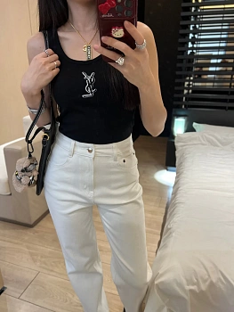 Футболки Женские Saint Laurent 26680