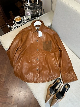 Кожаные Куртки И Дублёнки Женские Brunello Cucinelli 10817691