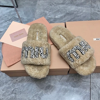 Тапочки Женские Miu Miu 914367