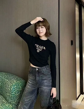 Лонгсливы Женские Prada 1335729