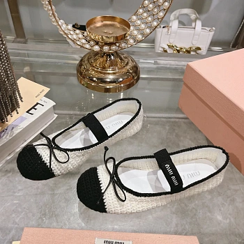 Балетки Женские Miu Miu 12847616