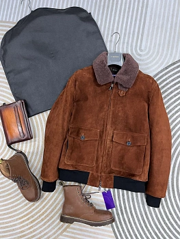 Кожаные Куртки И Дублёнки Мужские Loro Piana 618993