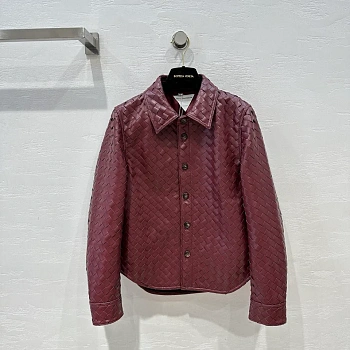 Кожаные Куртки И Дублёнки Женские Bottega Veneta 23306