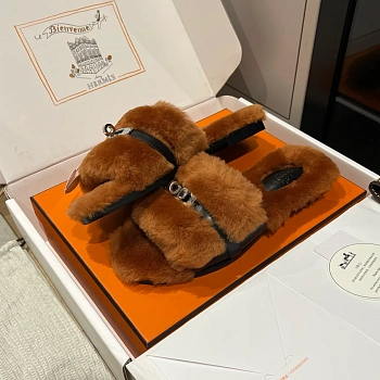 Тапочки Женские Hermes 584155