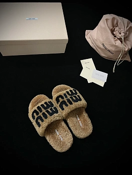 Тапочки Женские Miu Miu 189637