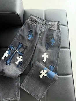 Джинсы Женские Chrome Hearts 1069628