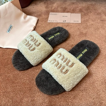 Тапочки Женские Miu Miu 698131