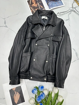 Кожаные Куртки И Дублёнки Женские Saint Laurent 11544766