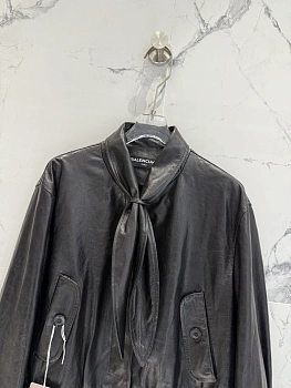 Кожаные Куртки И Дублёнки Женские Balenciaga 10624728