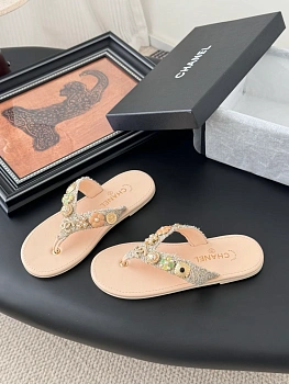 Шлепанцы Женские Chanel 23380