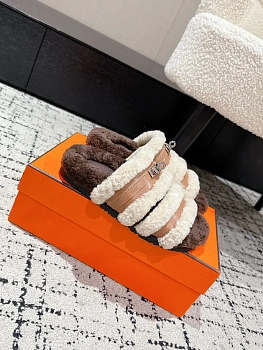 Тапочки Женские Hermes 89108