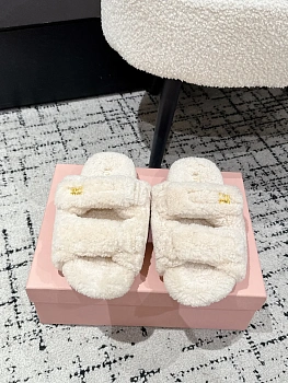 Тапочки Женские Miu Miu 444721