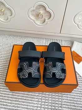 Шлепанцы Женские Hermes 1384869