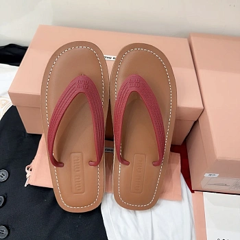 Шлепанцы Женские Miu Miu 12859284