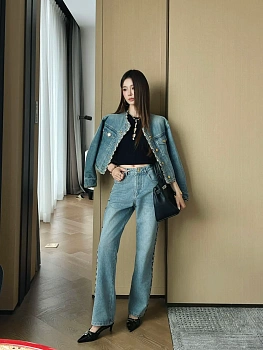 Джинсы Женские Chanel 13091349