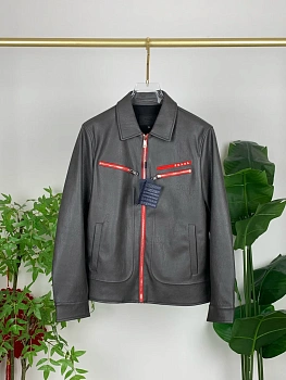 Кожаные Куртки И Дублёнки Мужские Prada 4314576