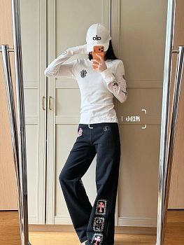 Брюки Женские Chrome Hearts 525042