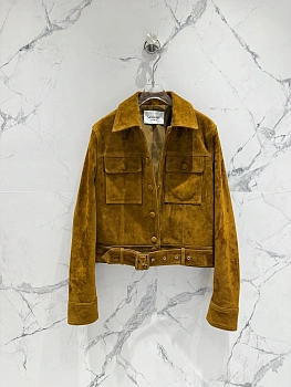 Кожаные Куртки И Дублёнки Женские Saint Laurent 10624720