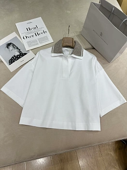 Футболки Женские Brunello Cucinelli 9840396