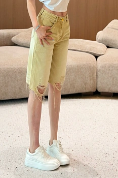 Шорты Женские Saint Laurent 12945589