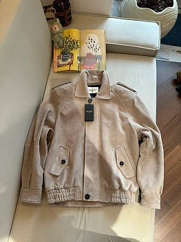 Кожаные Куртки И Дублёнки Женские Saint Laurent 11283471