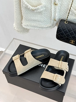 Шлепанцы Женские Chanel 11646685