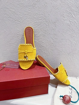 Шлепанцы Женские Loro Piana 1022041