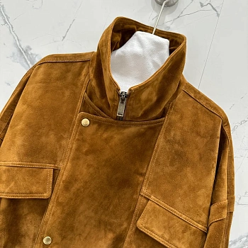 Кожаные Куртки И Дублёнки Мужские Saint Laurent 11546102