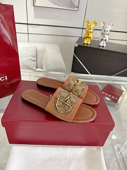 Шлепанцы Женские Gucci 120062