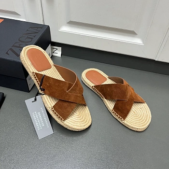 Шлепанцы Женские Zegna 519407