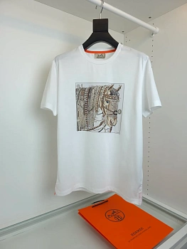 Футболки Мужские Hermes 12719171