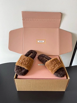 Тапочки Женские Miu Miu 1150732