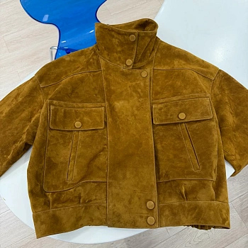Кожаные Куртки И Дублёнки Женские Saint Laurent 11484167