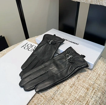 Перчатки Saint Laurent 386997