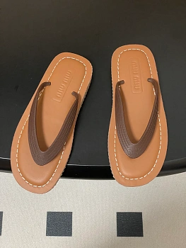 Шлепанцы Женские Miu Miu 13132806