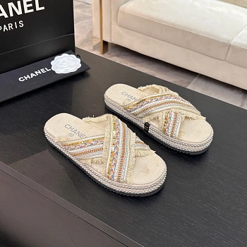 Шлепанцы Женские Chanel 14116